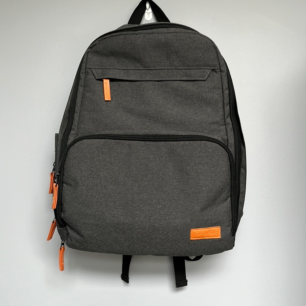 Cuddly Cubs Gray Diaper Backpack